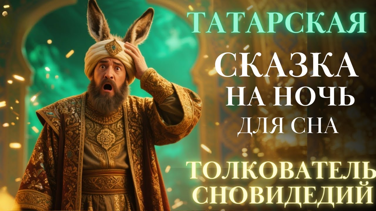 Татарские Сказки на ночь для взрослых|Толкователь сновидений. история для сна|#сказка быстро заснуть