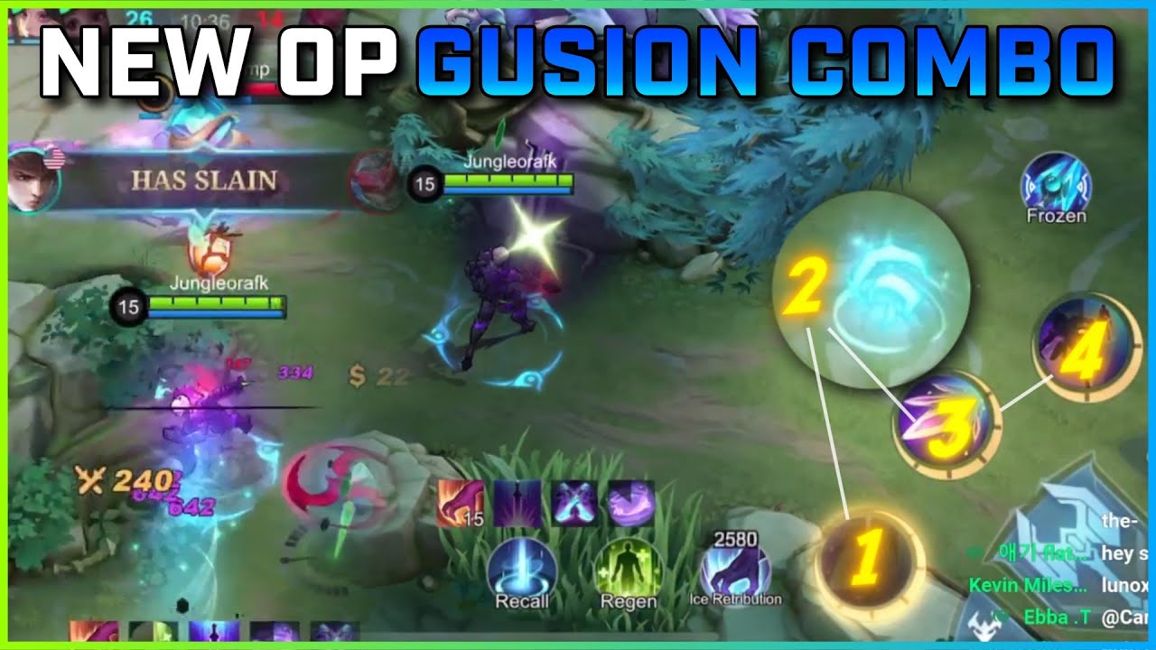Gosu Hoon Testing Gusion Combos in Epic? | MLBB