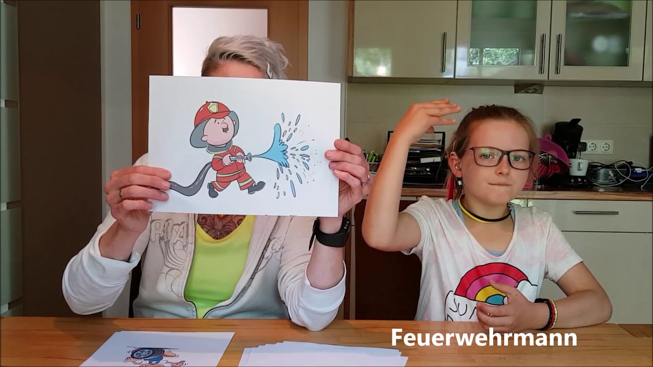 Berufe in  deutscher Gebärdensprache