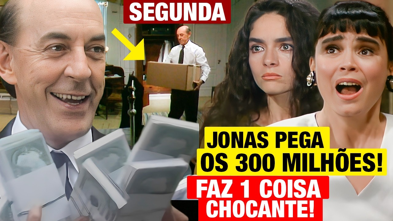 RAINHA DA SUCATA SEGUNDA 16/03: Jonas pega os 300 MILHÕES e surpreende PAULA E MARIA DO CARMO!