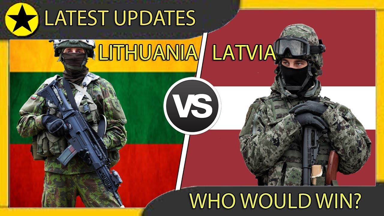 LITHUANIA vs LATVIA Military Power Comparison 2019