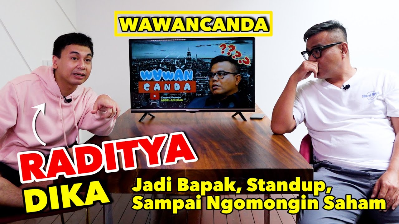 RADITYA DIKA - JADI BAPAK, STANDUP, SAMPAI NGOMONGIN SAHAM