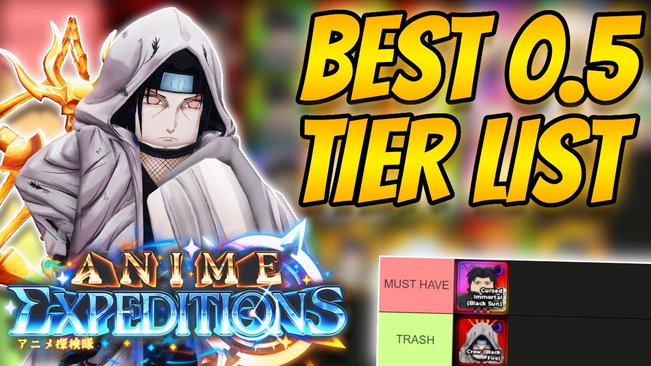 ЛУЧШИЙ ТИР-ЛИСТ обновления 0.5 в Anime Expeditions!