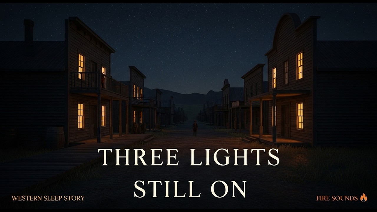 Sleepy Western Stories for Deep Rest | A Quiet Deputy’s Evening Walk Through Cottonwood Creek