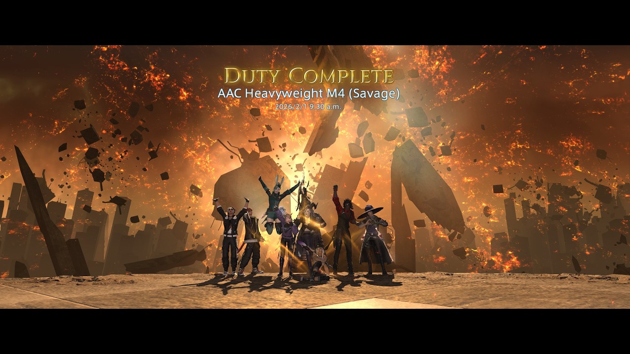 FFXIV M12s Phase 2 Clear w/Moonwalkers!! (RDM POV)