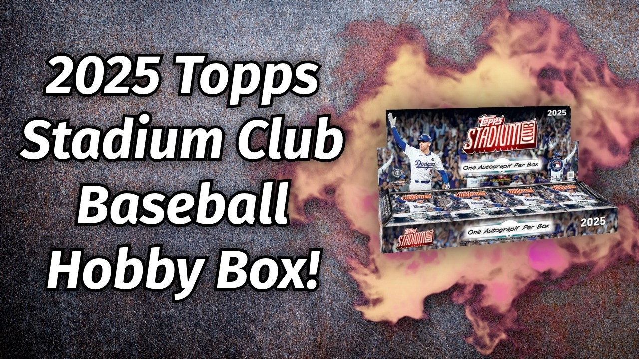 2025 Topps Stadium Club Baseball Hobby Box Opening Part 2!