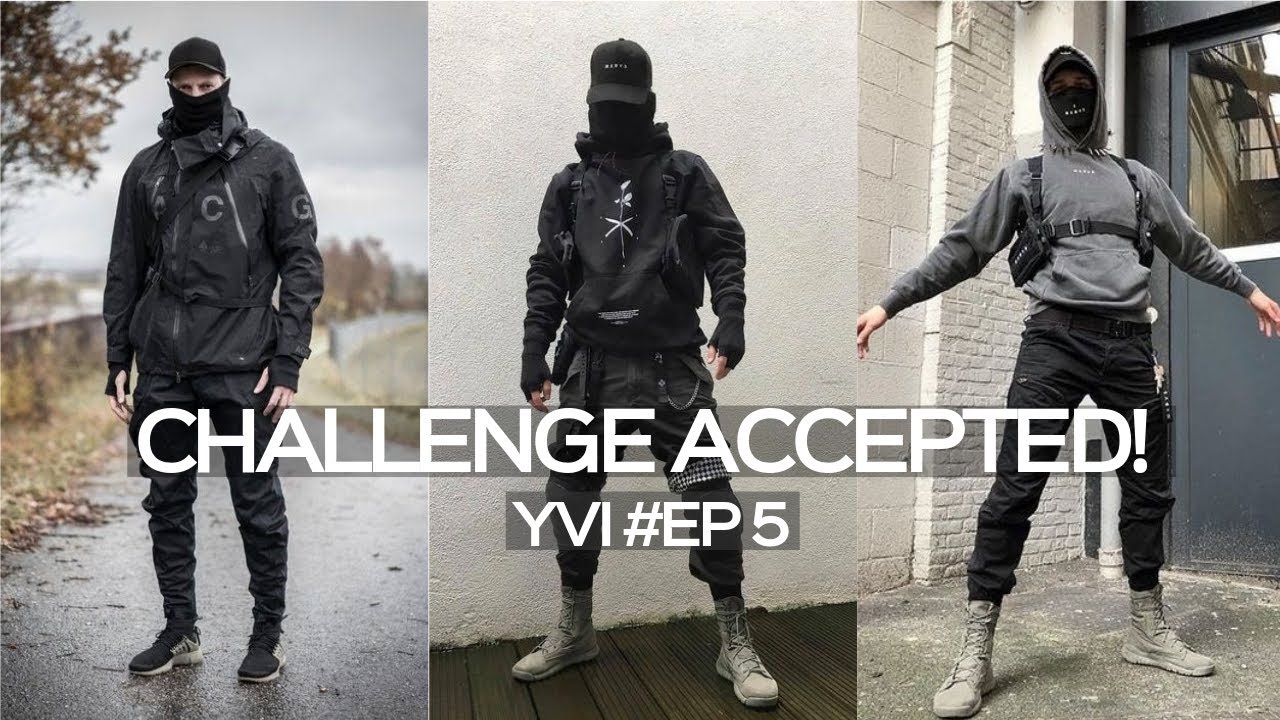 Челлендж на Techwear Outfit за 100 фунтов стерлингов | Мужская уличная мода | Ваши идеи для видео, выпуск №5