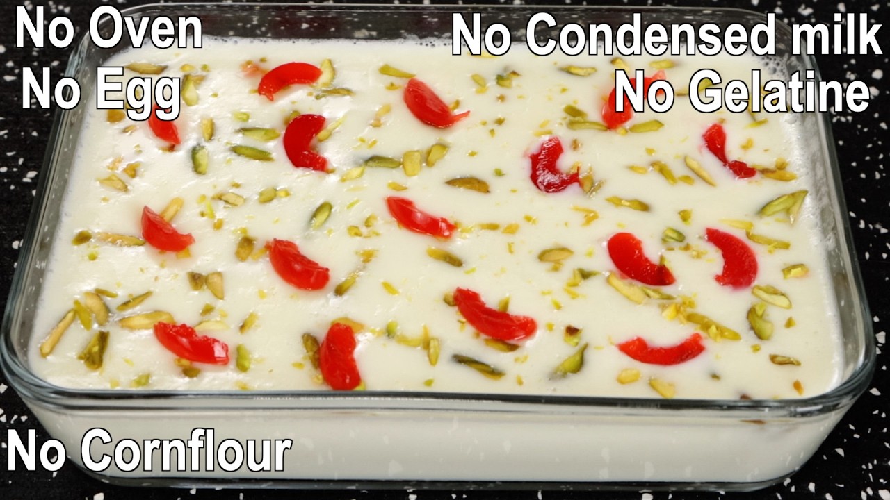 Milk pudding | Ramadan & Eid Special Dessert | Easy & Creamy Dessert Recipe without Condensed Milk