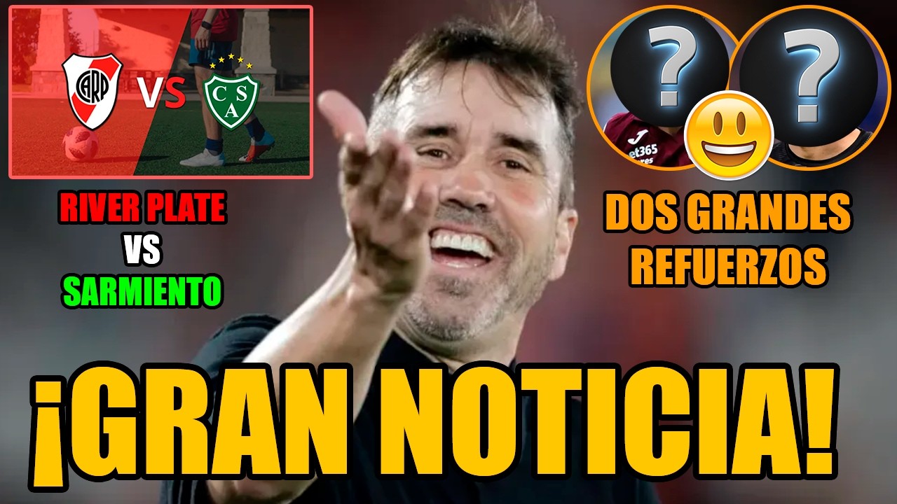 😀 ¡GRAN NOTICIA en RIVER! 😀 | DOS REFUERZOS para COUDET | ¿FINALISSIMA en el ESTADIO MONUMENTAL?