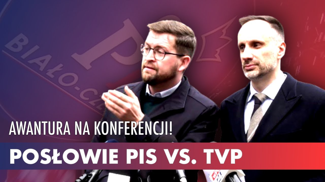 AWANTURA NA KONFERENCJI! POSEŁ PIS ATAKUJE DZIENNIKARZA TVP