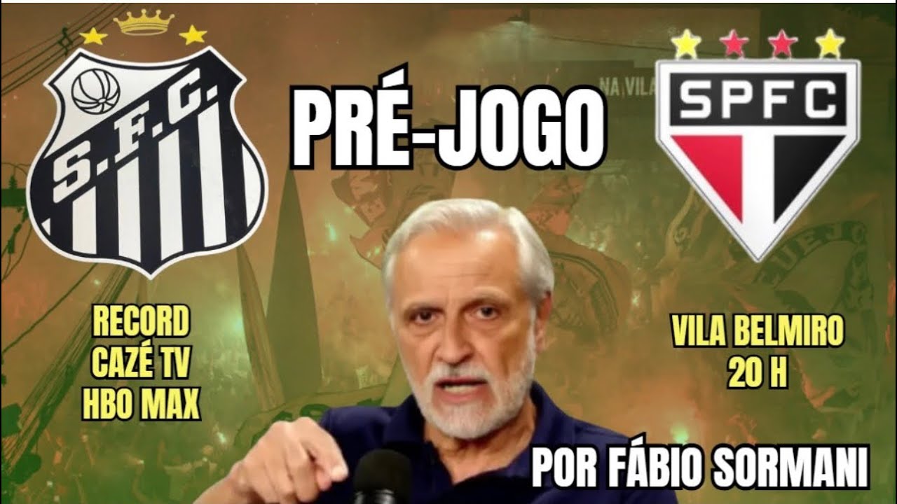 SANTOS PEGA O SÃO PAULO ATRÁS DE UMA VITÓRIA QUE NÃO VEM HÁ SEIS JOGOS