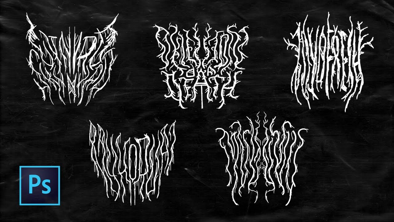 How to Make a METAL STYLE LOGO (NO Talent Required!)