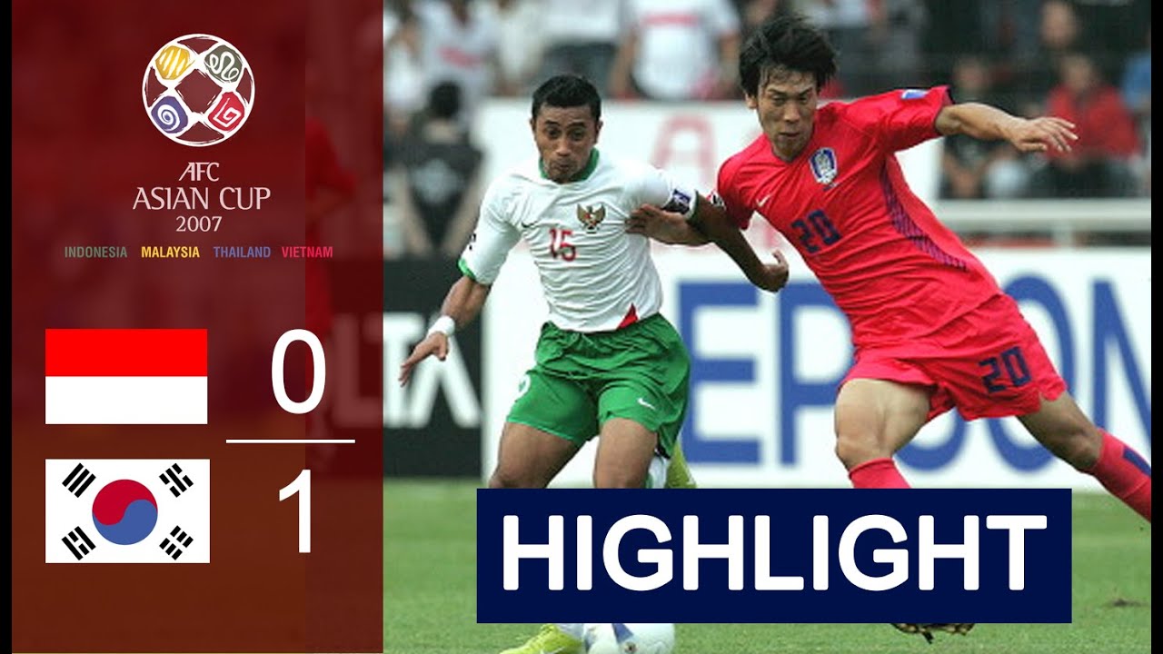 Indonesia vs South Korea | Asian Cup 2007. All Goals and Highlights