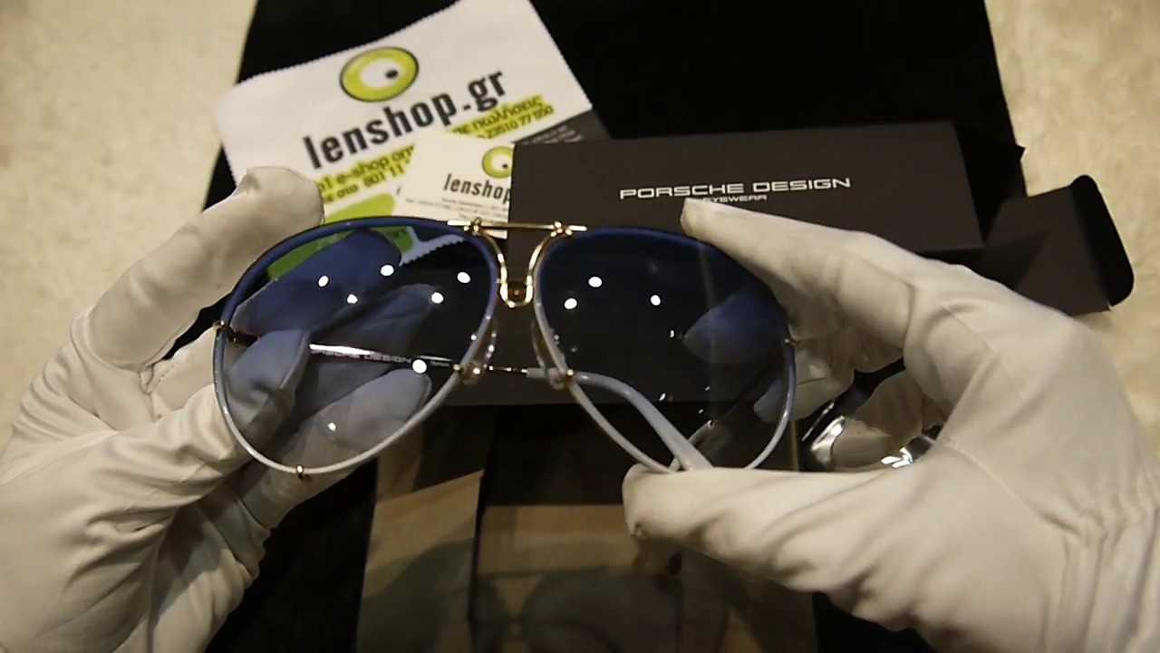 Unboxing sunglasses Porsche Design 8478 W