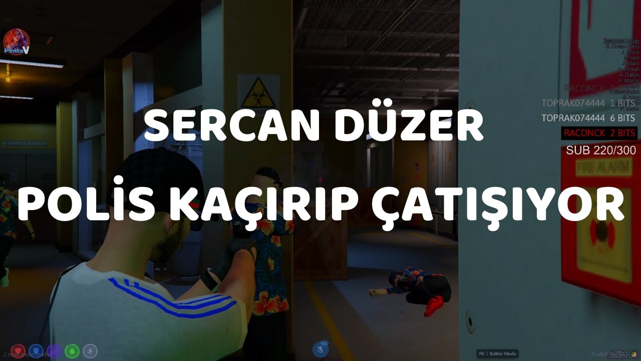 SERCAN DÜZER POLİS KAÇIRIP ÇATIŞIYOR! | RaconsalHocam