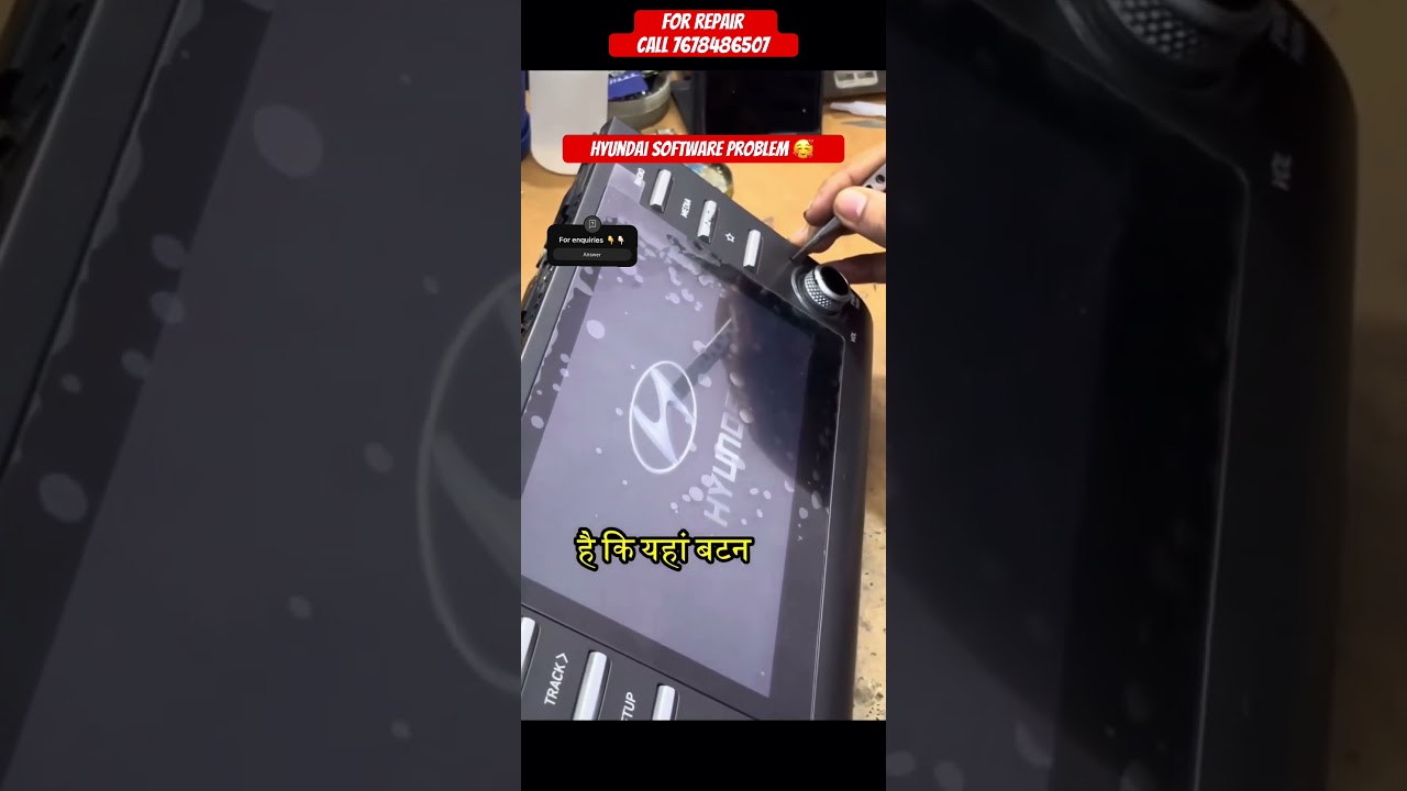Hyundai software problem | Hyundai software | Hyundai music system repair #isc555 #hyundai #creta