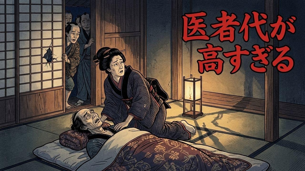 江戸時代の病気は死刑宣告？医者も薬も買えない庶民の絶望と衝撃の生存戦略