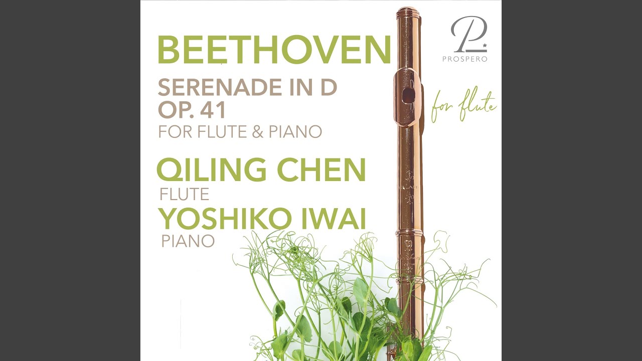 Serenade for Flute and Piano in D Major, Op. 41 (Arr. of Serenade Op. 25 by Anonymous & Ludwig...