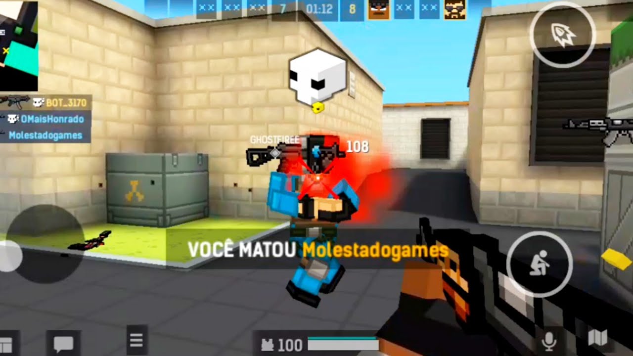 JOGANDO BLOCKPOST MOBILE #48 ( 19 KILLS )