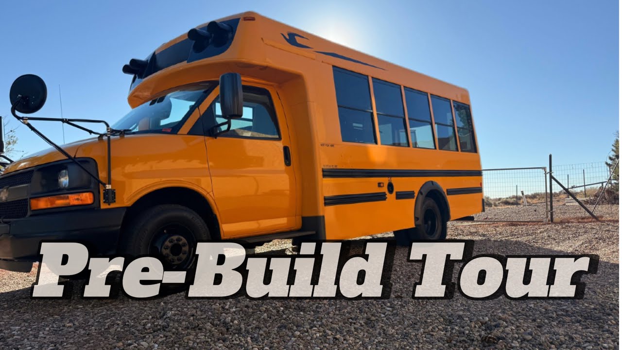Pre-Skoolie Build Tour