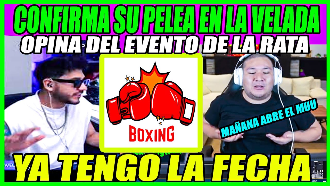 😱KINGTEKA YA TIENE LA FECHA PARA PELEAR EN LA VELADA /SERA SMASH? /OPINA DE LARATA Y SU EVENTO😱