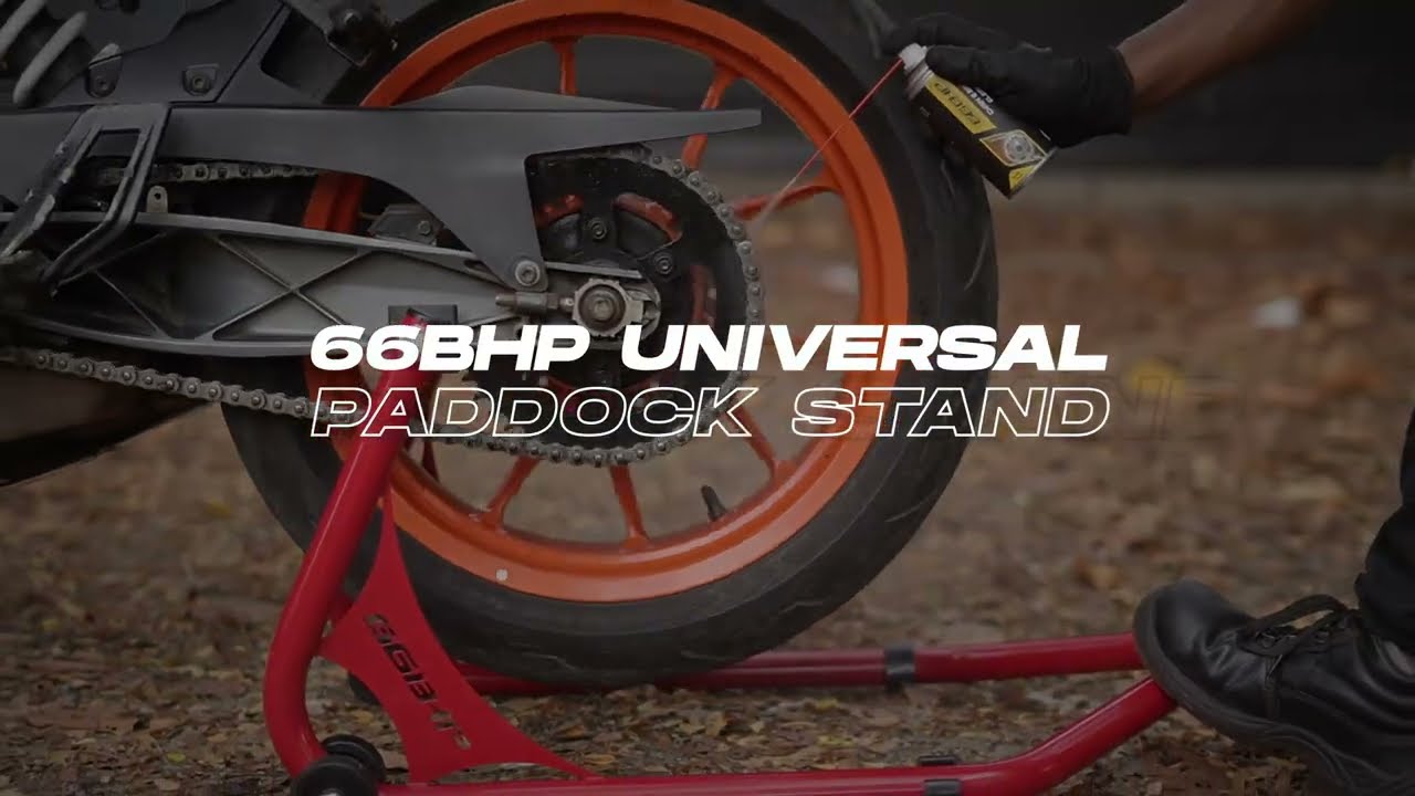 66BHP Universal Motorcycle Paddock Stand