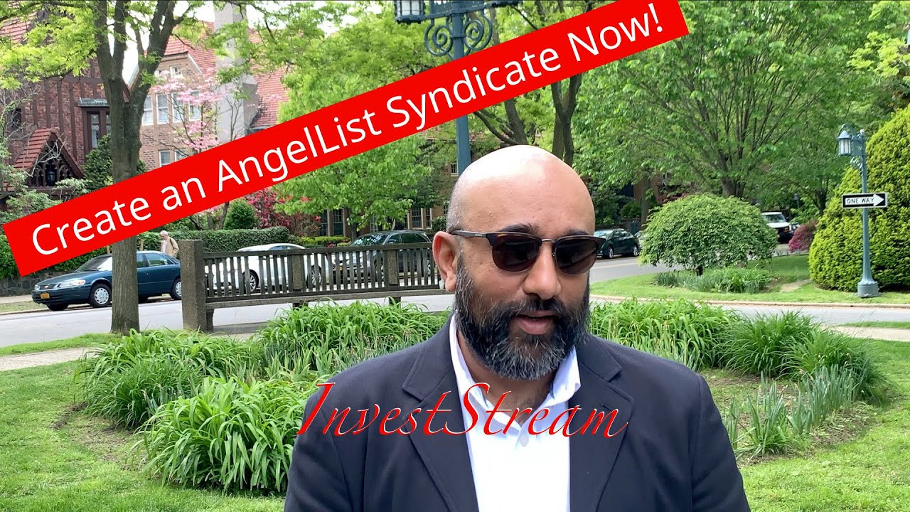 Create an AngelList syndicate now!