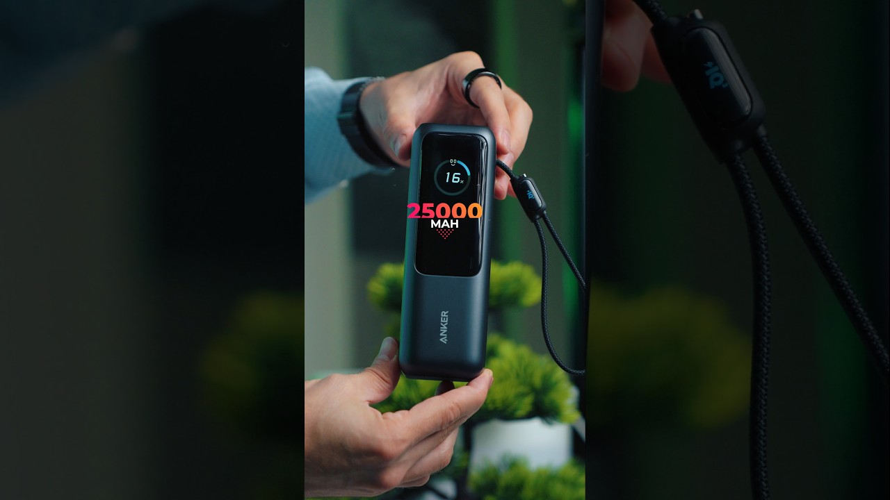 أفضل باور بنك لسنة 2025 | Anker Series 5 Powerbank #powerbank #anker #ankerprime @AnkerOfficial