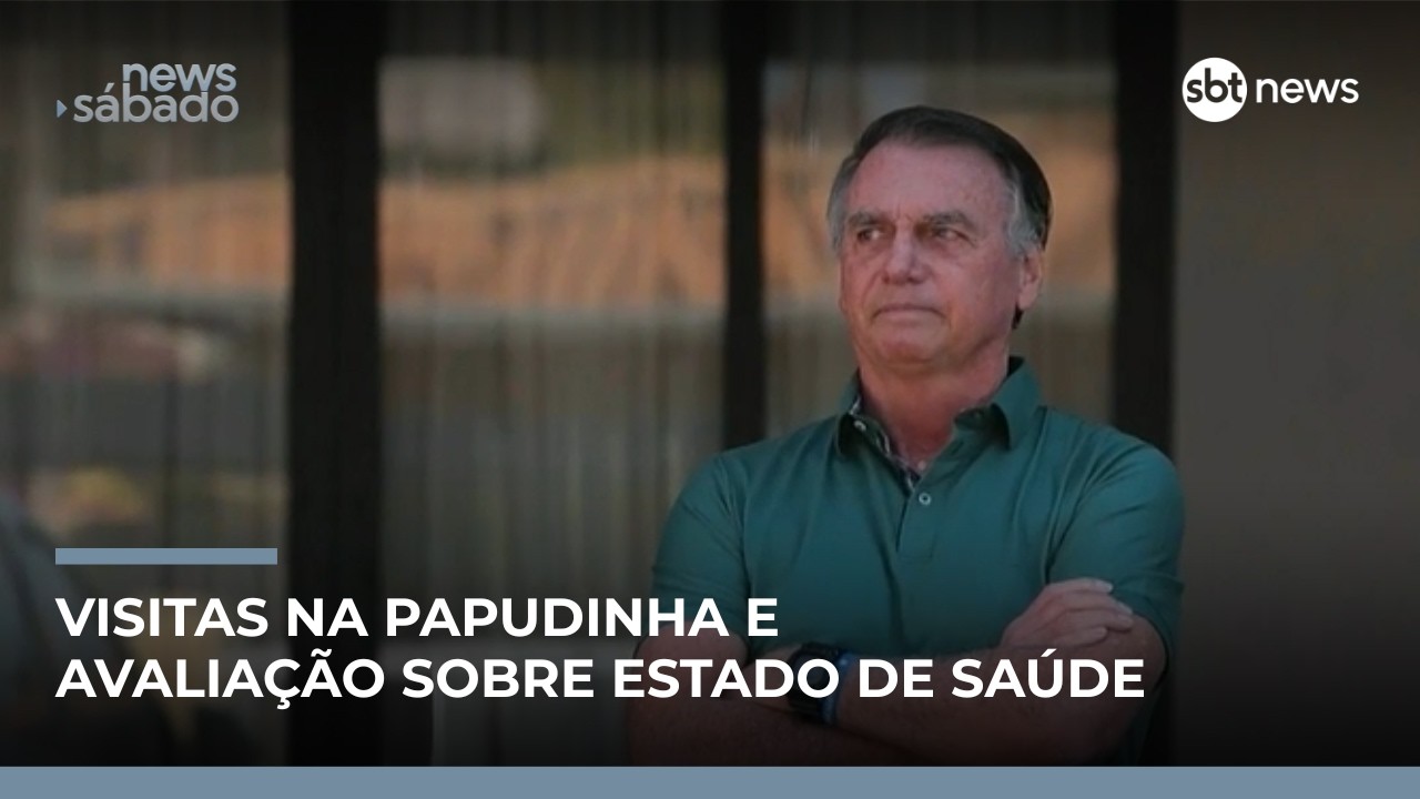 Visitas na Papudinha e estado de saúde: avaliações sobre prisão de Bolsonaro | #NewsSábado
