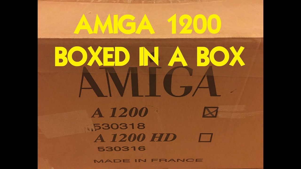 Amiga 1200 Boxed in a BOX