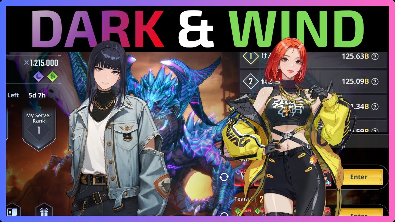Power of Destruction [Hard Mode] - 🖤Dark🖤 - 🌀Wind🌀 - 45b~ | Solo Leveling:Arise
