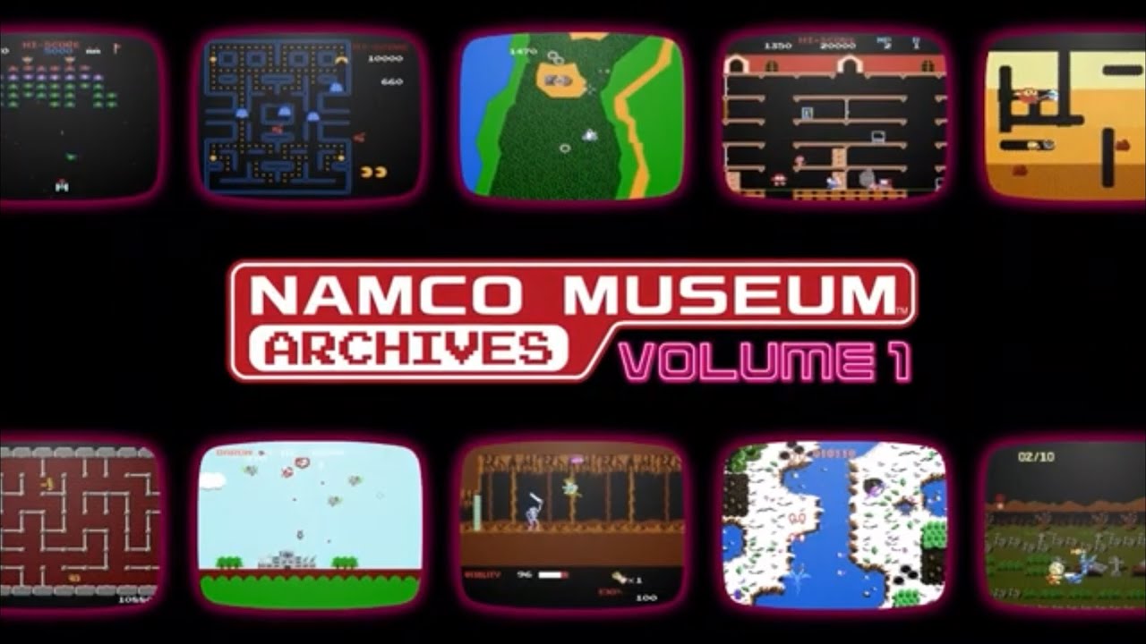 Namco Arcade Archives Vol 1 Gameplay (PS5)