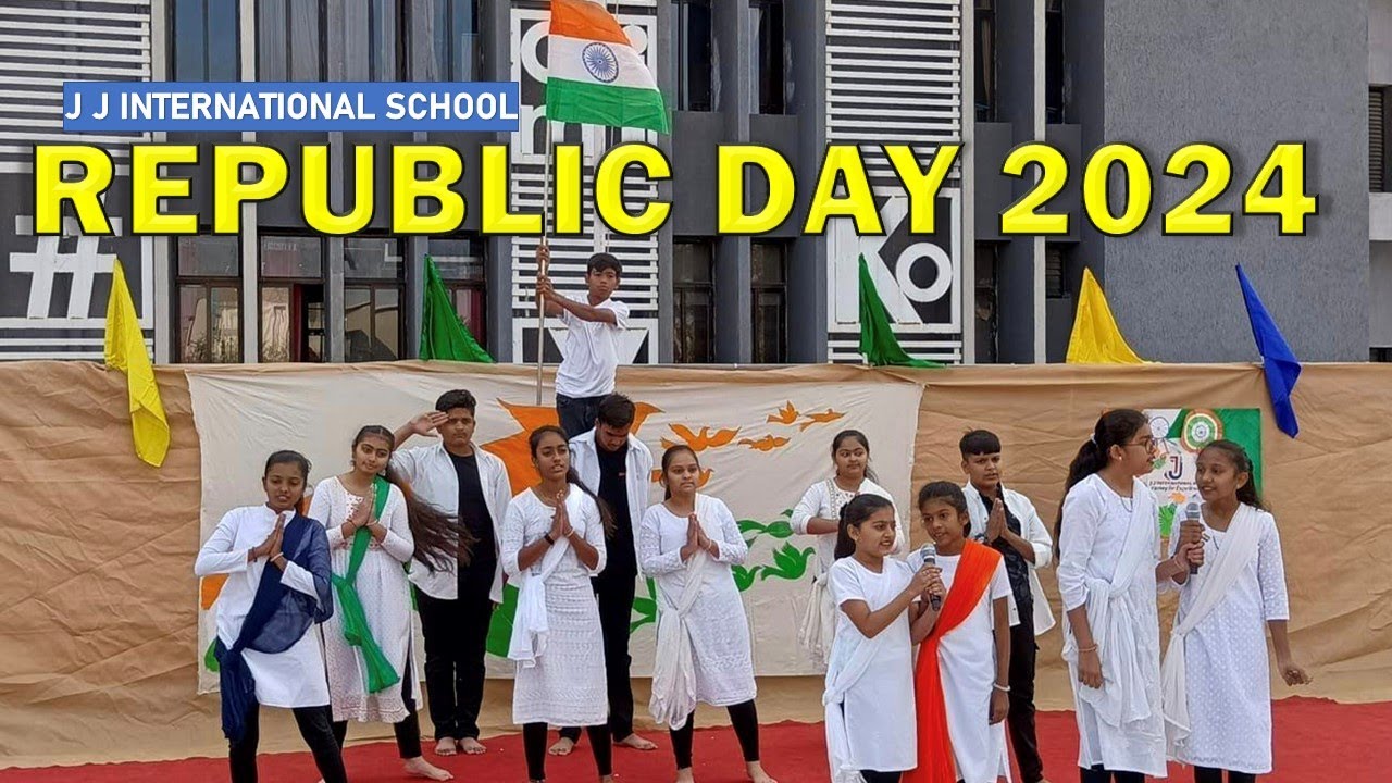 Republic Day 2024 | J J International School - Anand