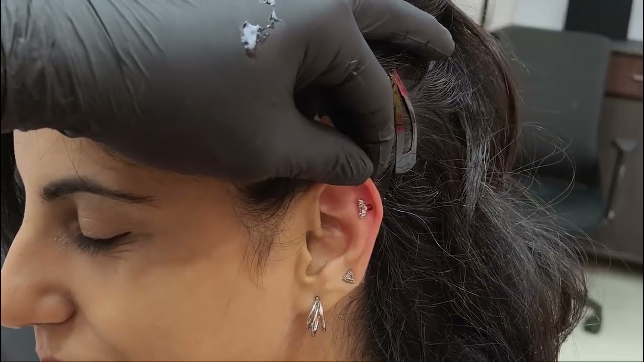 Helix Piercing | Clean, Minimal & Perfectly Placed ✨