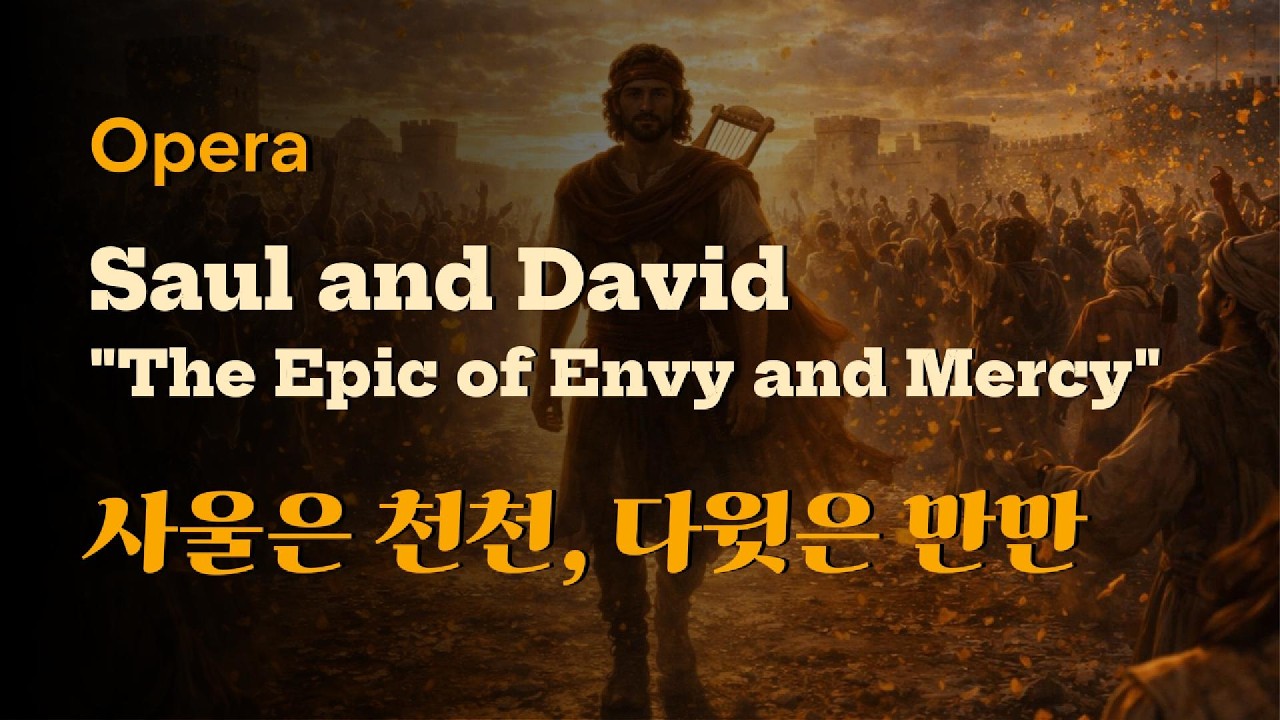 【오페라】 천천만만: 왕관과 시기의 서사시 (사울과 다윗),  Saul and David | The Epic of Envy and Mercy, Grand Opera