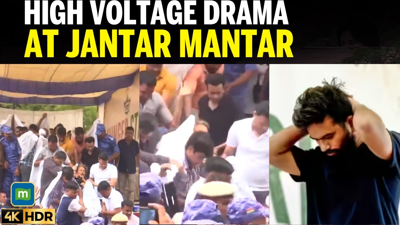 CJP PROTEST INTENSIFIES AT JANTAR Mantar; Delhi Police Hospitalize Sonam Amid High-Voltage Drama