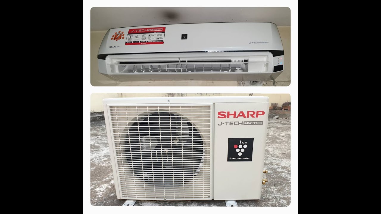 Распаковка инвертора переменного тока Sharp J-Tech AH-XP18SHVE