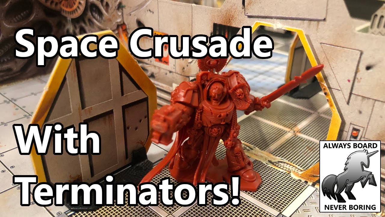 Space Crusade (StarQuest) with Terminators Playthrough | Lets Play an Old Games Workshop Game