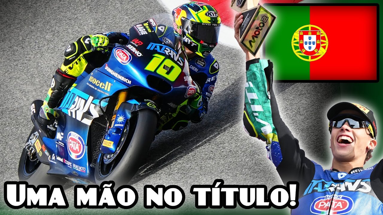 MOREIRA impõe AUTORIDADE em PORTUGAL e fica a 2 PONTOS do TÍTULO da MOTO2 2025 | FullGas Podcast