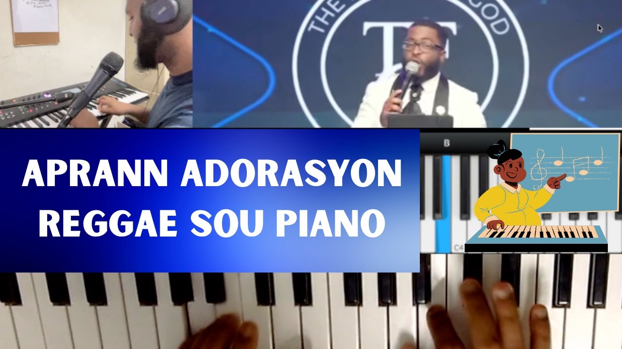 Aprann Technique Adorasyon Reggae pou Debutan sou Piano