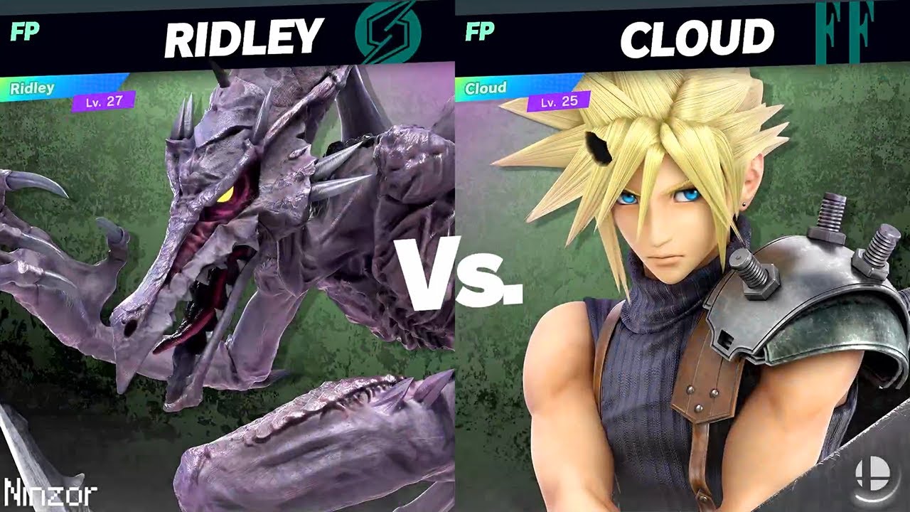 Super Smash Bros. Ultimate Amiibo Fights #51 - Ridley vs Cloud