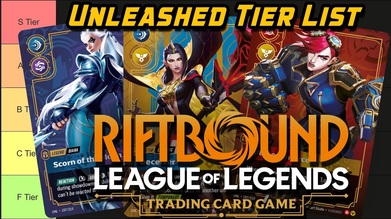 RIFTBOUND TCG Unleashed Tier List