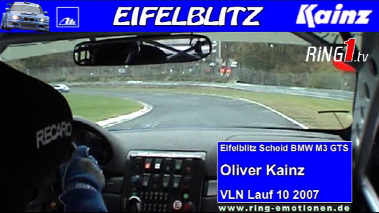 Onboard Johannes Scheid BMW Eifelblitz - 10. VLN 2007