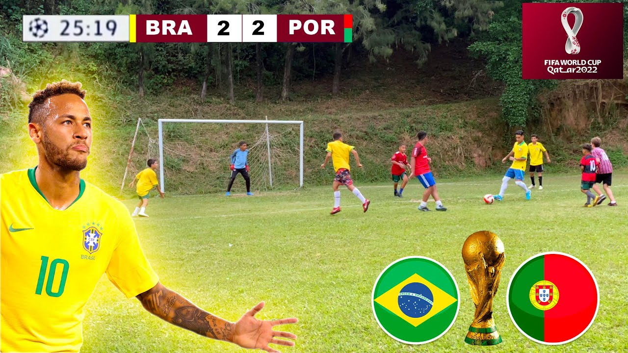 COPA DO MUNDO SEMIFINAL BRASIL x PORTUGAL ‹ Rikinho ›