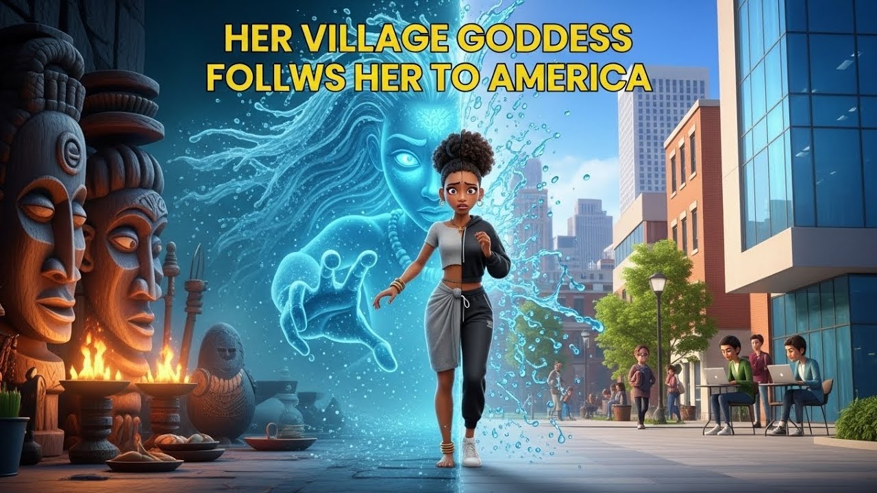 She Rejected Her Destiny as a Priestess.. The Goddess Hunted Her Down To America | African Animation