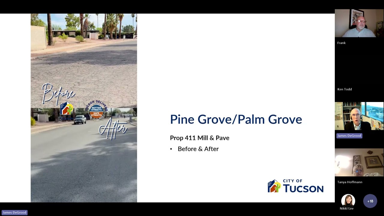 Ward 4 Eastside Project Update Meeting  - January 2026