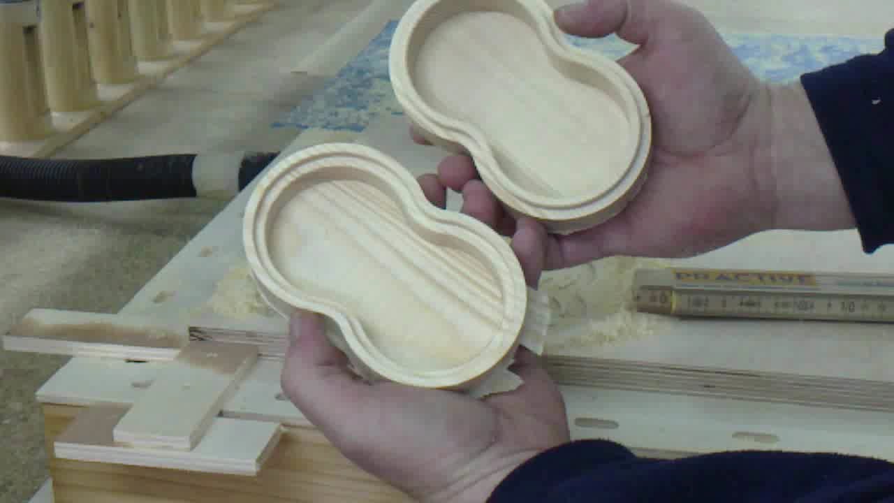 Vacuum clamping milling a jewelry box