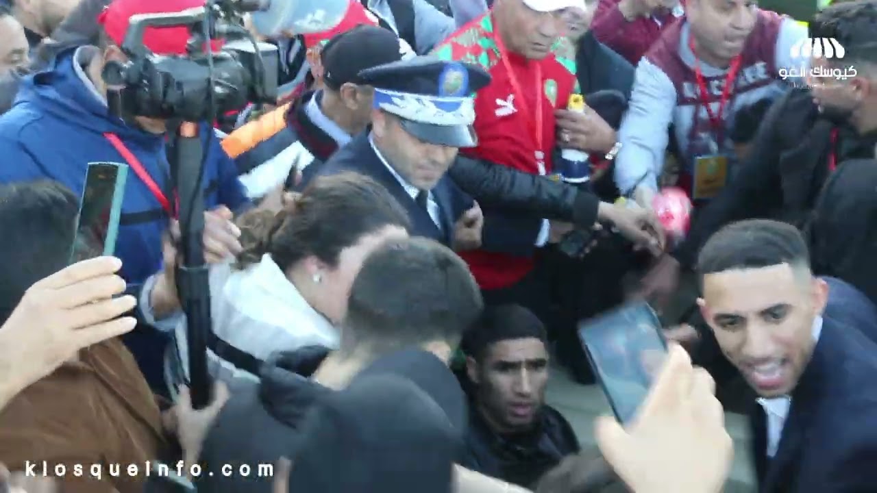 القصر الكبير.. الروينة في حفل استقبال أشرف حكيمي