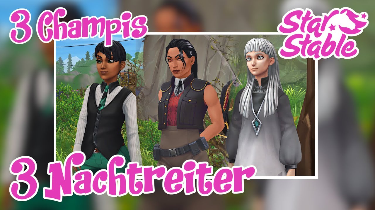 Star Stable [SSO] Drei Championate mit den Nachtreitern