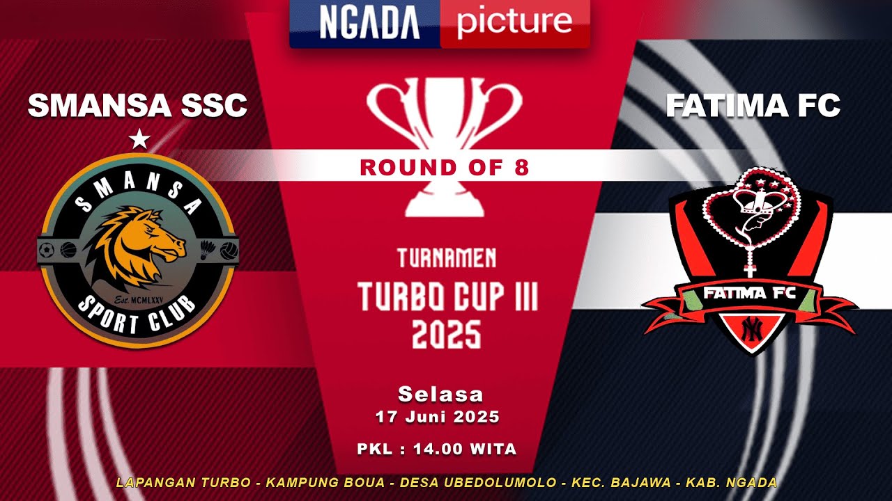 SMANSA SSC vs FATIMA FC // ROUND OF 8 TURBO CUP III 2025